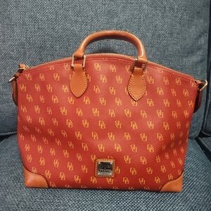 EUC Dooney and Bourke “Greta” Rust Satchel